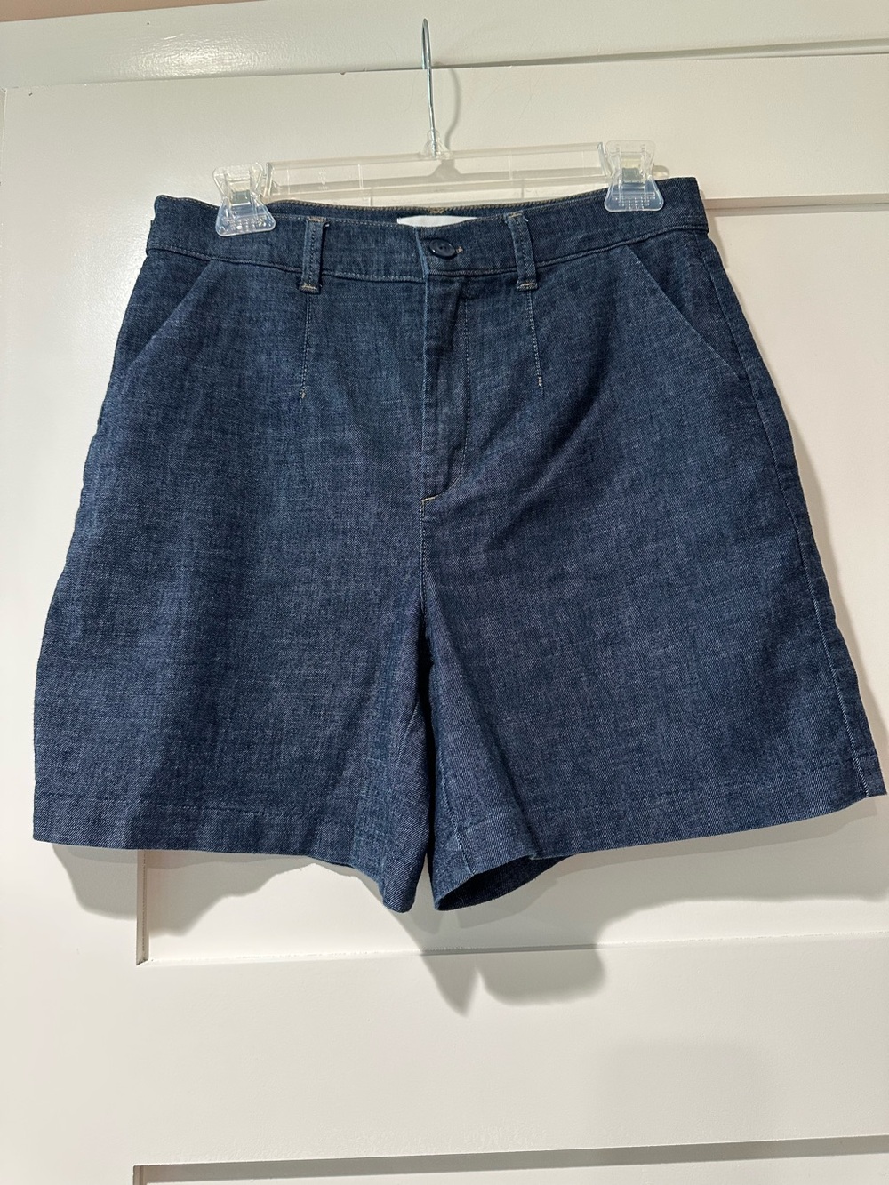 Level 99 size 28 hemp/cotton denim trouser shorts